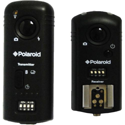 폴라로이드 Polaroid Tri-Mode Wireless Camera & Flash Remote (Wireless Flash Remote, Wireless Shutter Release, Wireless Studio Strobe Trigger) For The Nikon D7000, D3100, D5000, D90, D5100 Dig