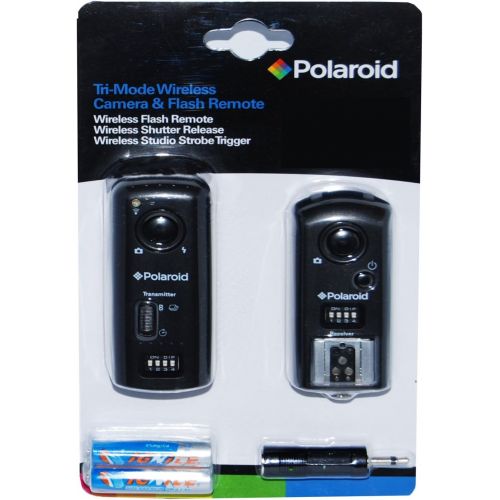 폴라로이드 Polaroid Tri-Mode Wireless Camera & Flash Remote (Wireless Flash Remote, Wireless Shutter Release, Wireless Studio Strobe Trigger) For The Canon EOS T3i, T3, XTi, XT, XSi, XS,T2i,