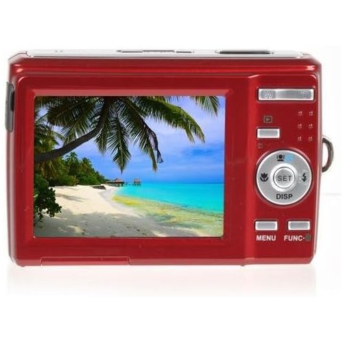 폴라로이드 Polaroid i1236 12MP 3X Optical/5x Digital Zoom Camera (Red)