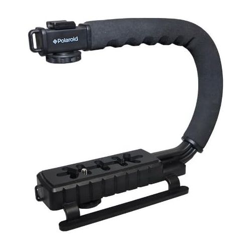 폴라로이드 Polaroid Sure-GRIP Professional Camera / Camcorder Action Stabilizing Handle Mount For The Panasonic Lumix DMC-G3, DMC-GF3, DMC-G1, DMC-GH1, DMC-GH2, DMC-GH3, DMC-GH4, DMC-L10, DMC