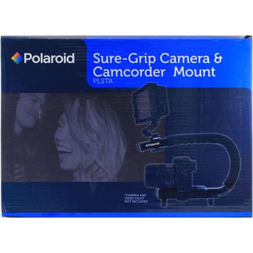 폴라로이드 Polaroid Sure-GRIP Professional Camera / Camcorder Action Stabilizing Handle Mount For The Olympus Evolt PEN E-P3, PEN E-P2, E-PL1, E-PL2, PEN E-PL3, E-PL5, E-PM1, E-PM2, GX1, OM-D