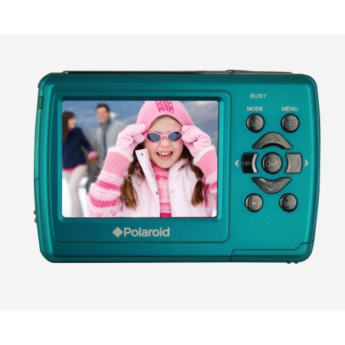 폴라로이드 Polaroid CAA-800QC 8 MP Digital Camera CMOS Sensor with 3X Optical Zoom, Turquoise (Factory Refurbished)