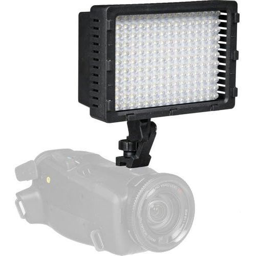 폴라로이드 Polaroid 176 High Powered Variable Dimmable LED Light Includes Deluxe Padded Carrying Case