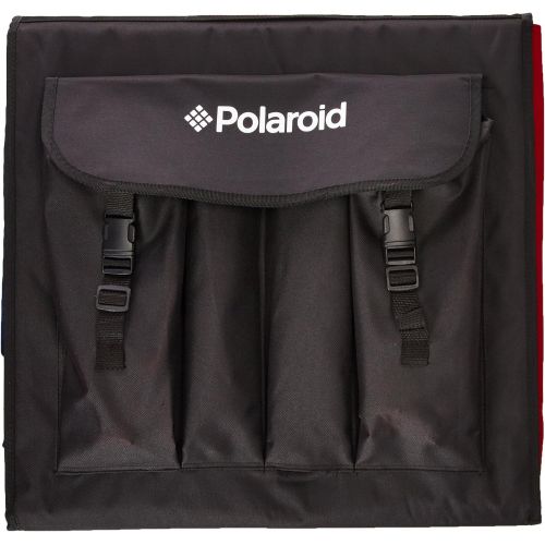 폴라로이드 Polaroid Photo Studio Light Tent Kit, Includes 1 Tent, 2 Lights, 1 Tripod Stand, 1 Carrying Case, 4 Backdrops (Black, Blue, White, Red)