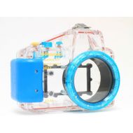 Polaroid Dive Rated Waterproof Underwater Housing Case For Sony Alpha NEX-5N Digital Camera WITH A 16mm Lens