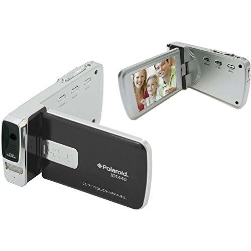 폴라로이드 Polaroid ID1440-BLK-KHL Polaroid 14 MP 4x Zoom Digital Camcorder with 2.7-Inch LCD Screen (Black)