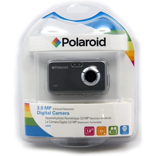 폴라로이드 Polaroid CAA-300TC 3MP CMOS Digital Camera with 1.8-Inch LCD Display (Titanium)