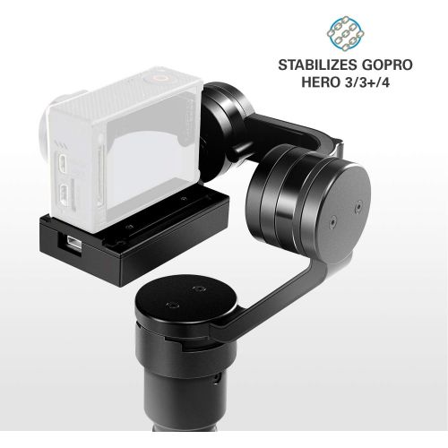 폴라로이드 Polaroid Handheld 3-Axis Electronic Gimbal Stabilizer for GoPro Hero 3/3+/4 Action Cameras