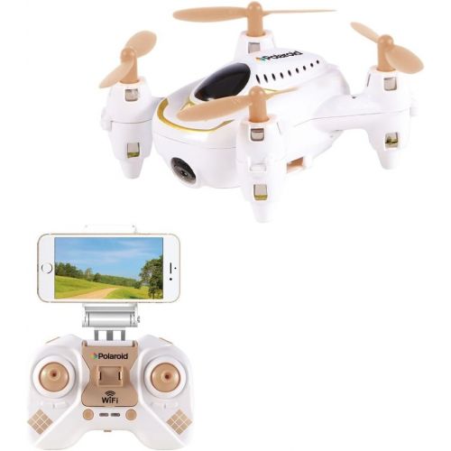 폴라로이드 Polaroid Airplanes Quadcopter Drone, White