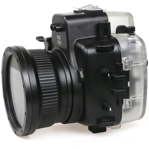 폴라로이드 Polaroid SLR Dive Rated Waterproof Underwater Housing Case for The Canon T6S with 18-135mm Lens