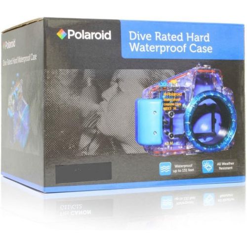 폴라로이드 Polaroid Dive Rated Waterproof Underwater Housing Case For Nikon Coolpix P7100 Digital Camera