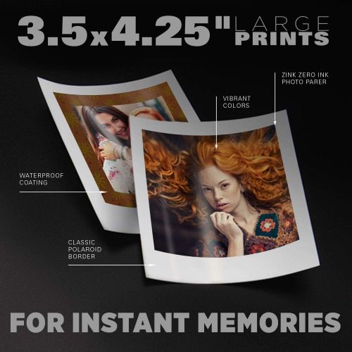 폴라로이드 Polaroid 3.5 x 4.25 inch Premium Zink Paper Gift Kit