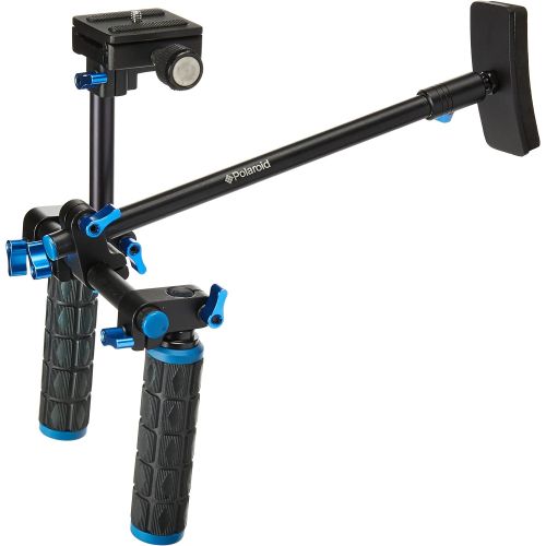 폴라로이드 Polaroid Dual Grip Video Chest Stabilizer Support System For DSLR Cameras & Camcorders