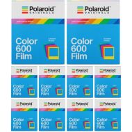 Polaroid Originals Color Frames Edition Instant Film for 600 Cameras Bundle (80 Exposures)