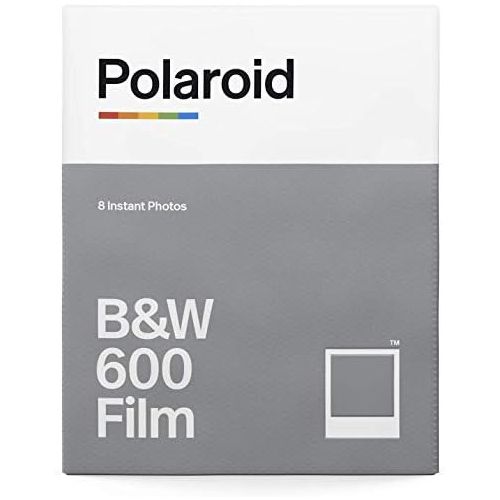 폴라로이드 Polaroid Originals Polaroid Black & White Film for 600, 12 Pack, 96 Photos (6091)