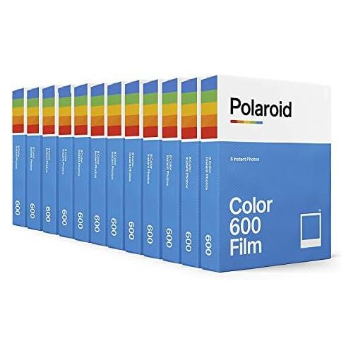 폴라로이드 Polaroid Originals Polaroid Color 600 Film 12 Pack (96 Photos) (6014)