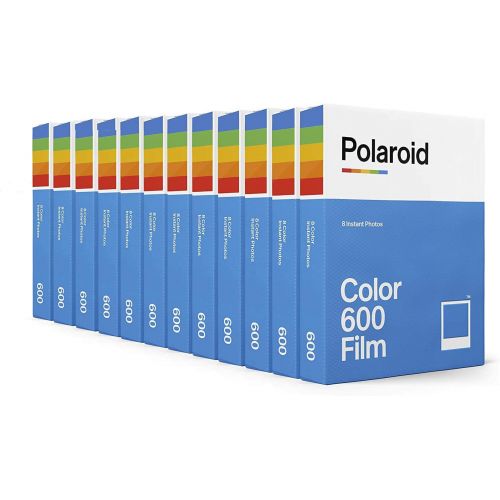 폴라로이드 Polaroid Originals Polaroid Color 600 Film 12 Pack (96 Photos) (6014)