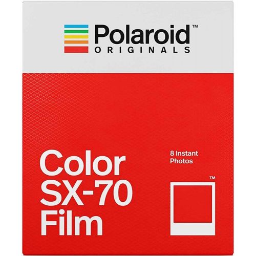 폴라로이드 Polaroid Originals Classic Color Instant Film for SX-70 Cameras Bundle (40 Exposures) (5 Items)
