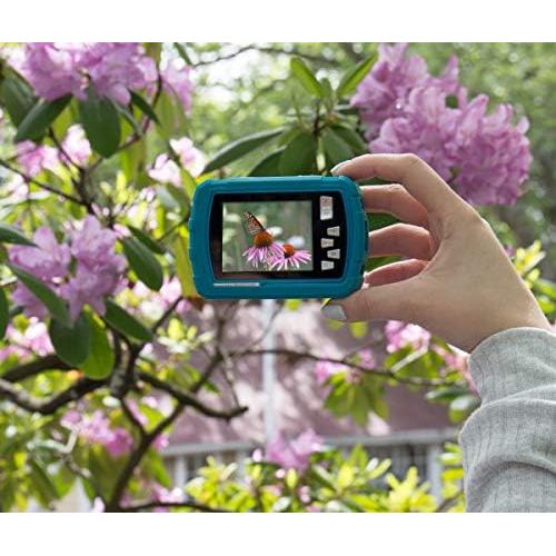 폴라로이드 Polaroid IS048 Waterproof Instant Sharing 16 MP Digital Portable Handheld Action Camera, Blue