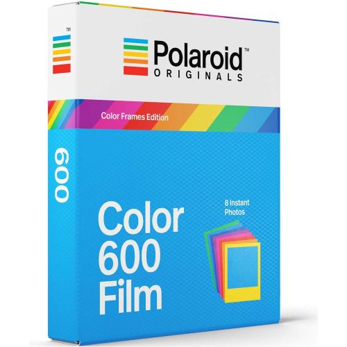 폴라로이드 Polaroid Originals Color Frames Edition Instant Film for 600 Cameras Bundle (40 Exposures)