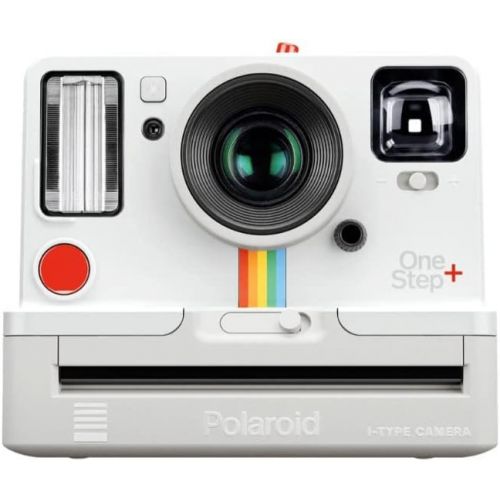 폴라로이드 Polaroid Originals OneStep+ Viewfinder i-Type Camera (White) with i-Type Color Film Bundle (3 Items)