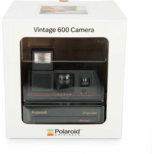 폴라로이드 Amazon Renewed Polaroid Originals 4706 Polaroid 600 Camera, Impulse, Gray (Renewed)