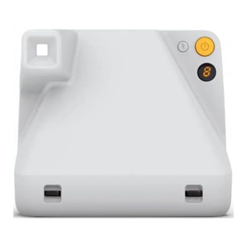 폴라로이드 Polaroid Originals Now Viewfinder i-Type Instant Camera White on White Bundle w/Color & B&W Instant Film & Polaroid Accessory Kit (4 Items)