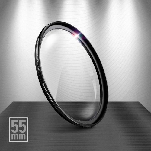 폴라로이드 Polaroid Optics 55mm Pro UV & Protective Filter ? Ultra Slim Multi-Coated L39 German SCHOTT Superior Clarity Glass