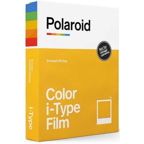 폴라로이드 Polaroid Color i-Type Instant Film (8 Exposures) + 5 Photo Album for Polaroid Prints - Gift Bundle