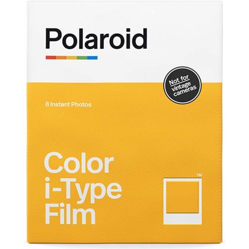 폴라로이드 Polaroid Color i-Type Instant Film (8 Exposures) + 5 Photo Album for Polaroid Prints - Gift Bundle