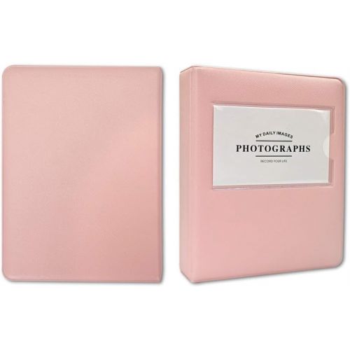 폴라로이드 Polaroid Color Film for I-Type (8 Exposures) + Pink Album - Holds 32 Photos + Plastic Frames - Assorted Colors