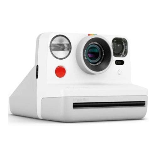 폴라로이드 Polaroid Originals Now Viewfinder i-Type Instant Camera (White) with i-Type Films and Accessory Bundle (3 Items)