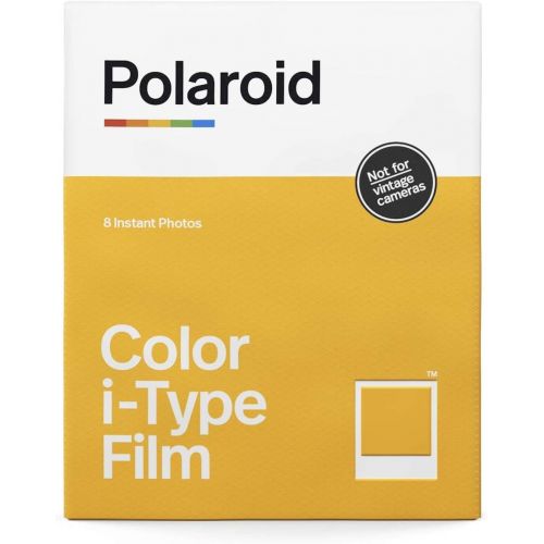 폴라로이드 Polaroid Originals Now Viewfinder i-Type Instant Camera (Red) Bundle w/Color & B&W Instant Film & Polaroid Accessory Kit (4 Items)