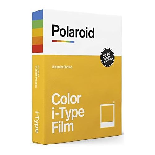 폴라로이드 Polaroid Originals Now Viewfinder i-Type Instant Camera (Black & White) Bundle w/Color & B&W Instant Film & Polaroid Accessory Kit (4 Items)