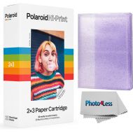 Polaroid Hi-Print 2X3 Paper Cartridge 20 sheets + Purple Album Holds 64 Photos