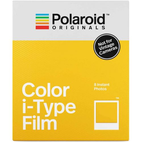 폴라로이드 Polaroid Originals Now Viewfinder i-Type Instant Camera (Blue) with i-Type Films and Accessory Bundle (3 Items)