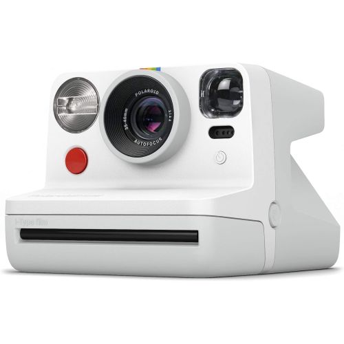 폴라로이드 Polaroid Originals Now i-Type Instant Camera (White) and Standard Color Instant Film Bundle (2 Items)
