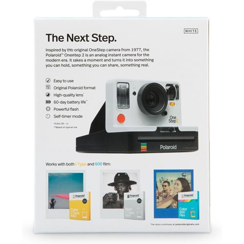 폴라로이드 Polaroid Originals Onestep 2 Instant Film Camera, White (9003)