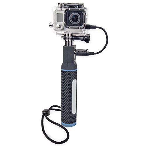 폴라로이드 Polaroid Power Handgrip / Stabilizer For GoPro Cameras, Digital Cameras & Electronic Devices - Supplies Charge to Device & Stabilizes Video Capture