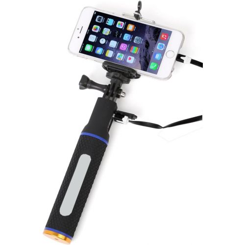 폴라로이드 Polaroid Power Handgrip / Stabilizer For GoPro Cameras, Digital Cameras & Electronic Devices - Supplies Charge to Device & Stabilizes Video Capture