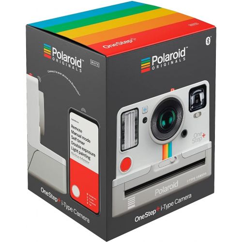 폴라로이드 [무료배송]폴라로이드 원스텝 Polaroid Originals Polaroid OneStep+ White (9015) Bluetooth Connected Instant Film Camera