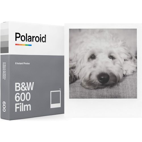 폴라로이드 [아마존베스트]Polaroid Originals Polaroid Black & White Film for 600 (8 Photos) (6003)