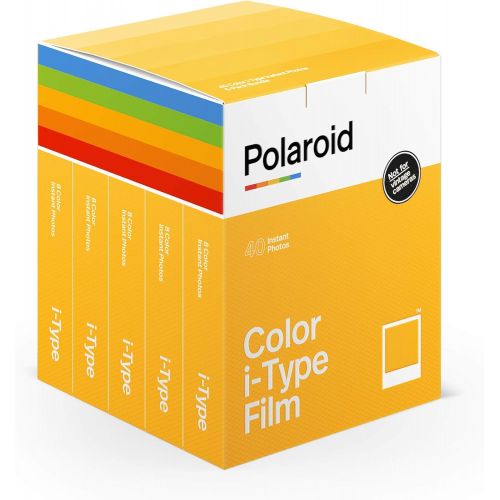 폴라로이드 [아마존베스트]Polaroid Originals Instant Color I-Type Film - 40x Film Pack (40 Photos) (6010)