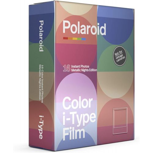 폴라로이드 [아마존베스트]Polaroid Originals i-Type Color Film - Metallic Nights Edition Double Pack (16 Photos) (6035)