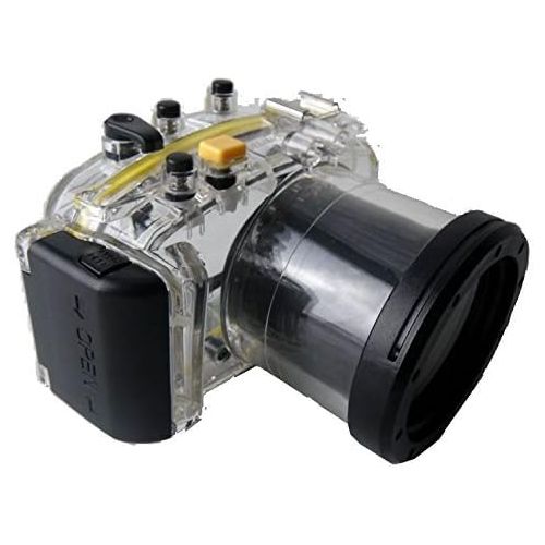 폴라로이드 Polaroid SLR Dive Rated Waterproof Underwater Housing Case For The Olympus EM10 Camera with a 14-42mm Lens