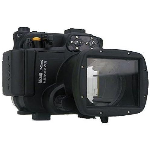 폴라로이드 Polaroid SLR Dive Rated Waterproof Underwater Housing Case For The Olympus EM10 Camera with a 14-42mm Lens