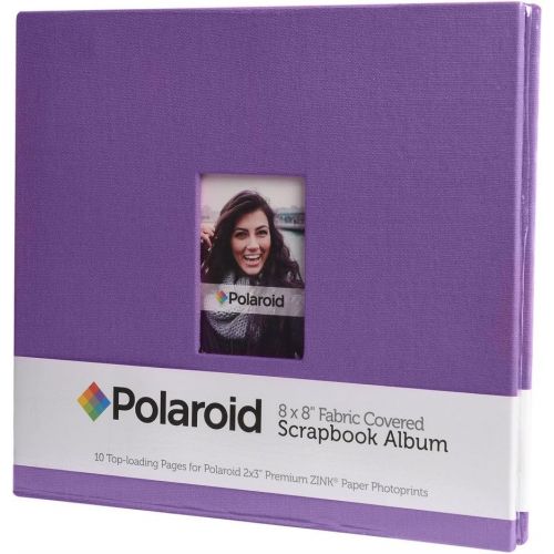 폴라로이드 Polaroid Snap Instant Print Camera Gift Bundle + ZINK Paper (30 Sheets) + 8x8 Cloth Scrapbook + Pouch + 6 Edged Scissors + 100 Sticker Border Frames + Color Gel Pens + Frames + Acc