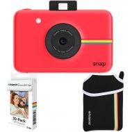 Polaroid Snap Instant Camera + 2x3 Zink Paper (30 Pack) + Neoprene Pouch