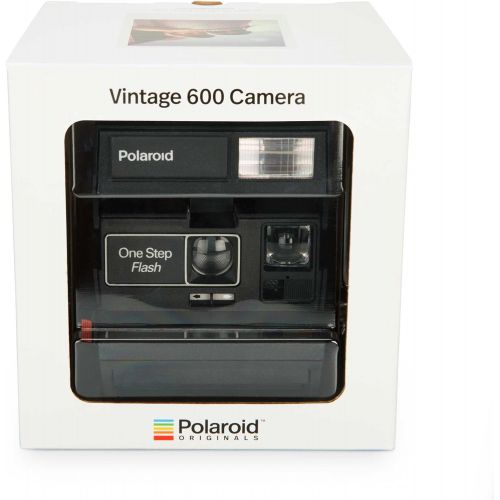 폴라로이드 Polaroid Originals 4723 Polaroid 600 Camera, Flash, Black
