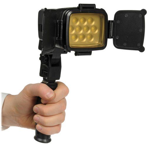 폴라로이드 Polaroid Dimmable High Power 10 LED CameraVideo Light wBuilt in Filters Barn Doors Variable Color Temperature, Li-Ion Battery & Charger, Swivel Head Diffuser & Carry Bag, , EU Ad